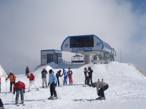 The top of the Pizzalto lift